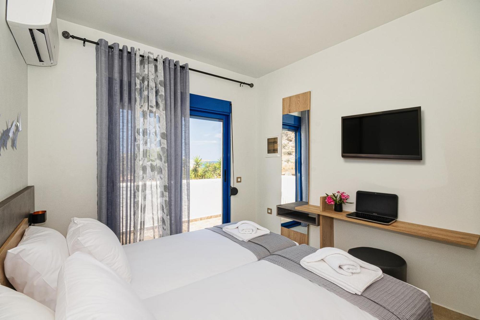 Villa Mariani II - In Lothiarika, Newly Renovated June 2024, Private Pool, Lindos 10 Min, Beach 120M Lardos Buitenkant foto
